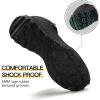 imageHUMTTO Mens AllTerrain Waterproof Hiking Boots Lightweight Breathable Outdoor Ankle Boots Trekking Hiking ShoesBlack1