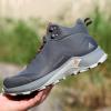 imageHUMTTO Mens AllTerrain Waterproof Hiking Boots Lightweight Breathable Outdoor Ankle Boots Trekking Hiking ShoesGrey