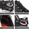 imageHUMTTO Mens Amphibious Water Shoes  Hiking Sandals for Men Outdoor Water Sandal Closed Toe NonSlip River Shoes Summer Quick Drying Aqua ShoeBlackGrey