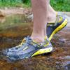 imageHUMTTO Mens Amphibious Water Shoes  Hiking Sandals for Men Outdoor Water Sandal Closed Toe NonSlip River Shoes Summer Quick Drying Aqua ShoeGrey
