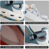 imageHUMTTO Mens Amphibious Water Shoes  Hiking Sandals for Men Outdoor Water Sandal Closed Toe NonSlip River Shoes Summer Quick Drying Aqua ShoeWhitelake Blue