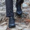 imageHUMTTO Womens AllTerrain Waterproof Hiking Shoes Lightweight Breathable Outdoor Trail Shoes Trekking SneakersBlack