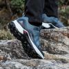 imageHUMTTO Womens AllTerrain Waterproof Hiking Shoes Lightweight Breathable Outdoor Trail Shoes Trekking SneakersDark Grey