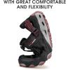 imageHUMTTO Womens Amphibious Water Shoes  Closed Toe Hiking Sandals Summer Outdoor Water Sandal NonSlip River Shoes Quick Drying Aqua ShoeBlack Dark Red