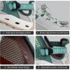 imageHUMTTO Womens Amphibious Water Shoes  Closed Toe Hiking Sandals Summer Outdoor Water Sandal NonSlip River Shoes Quick Drying Aqua ShoeGrey Green