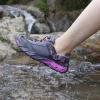 imageHUMTTO Womens Amphibious Water Shoes  Closed Toe Hiking Sandals Summer Outdoor Water Sandal NonSlip River Shoes Quick Drying Aqua ShoeGreypink Purple