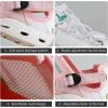 imageHUMTTO Womens Amphibious Water Shoes  Closed Toe Hiking Sandals Summer Outdoor Water Sandal NonSlip River Shoes Quick Drying Aqua ShoeWhite Light Pink
