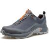 imageHUMTTO Mens AllTerrain Waterproof Hiking Shoes Lightweight Breathable Trekking Anti Slip Outdoor Trails ShoesGrey