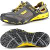 imageHUMTTO Mens Amphibious Water Shoes  Hiking Sandals for Men Outdoor Water Sandal Closed Toe NonSlip River Shoes Summer Quick Drying Aqua ShoeGrey