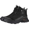imageHUMTTO Hiking Shoes for Men Lightweight Anti Slip Outdoor Trekking Ankle BootsBlack