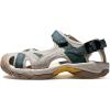 imageHUMTTO Sandals for Women Casual Summer Closed Toe Outdoor Walking Athletic Hiking Water ShoesBeige Green