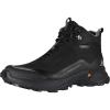 imageHUMTTO Hiking Shoes for Men Lightweight Anti Slip Outdoor Trekking Ankle BootsBlack