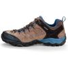 imageHUMTTO Hiking Shoes Men lightweight Waterproof Outdoor Leather Trekking Boots NonSlip Walking SneakersBrown