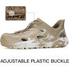 imageHUMTTO Mens Summer Sports Sandals Breathable QuickDrying Soft Bottom Slippers Outdoor Wading Tracing Beach Shoes Water Activities ShoesDesert Camouflage