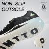imageHUMTTO Mens Lightweight Walking Shoes Flat Slip Resistant Sneakers Outdoor Casual Comfortable Shoes Breathable Work ShoesBlack Fruit Green