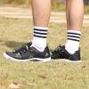 imageHUMTTO Mens Lightweight Walking Shoes Flat Slip Resistant Sneakers Outdoor Casual Comfortable Shoes Breathable Work ShoesBlack Fruit Green