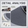 imageHUMTTO Mens Lightweight Walking Shoes Flat Slip Resistant Sneakers Outdoor Casual Comfortable Shoes Breathable Work ShoesGrey