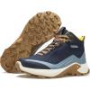 imageHUMTTO Womens Waterproof Hiking Boots Lightweight Outdoor Trail Backpacking Boot Trekking Hiking ShoesDark Blue