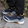 imageHUMTTO Womens Waterproof Hiking Boots Lightweight Outdoor Trail Backpacking Boot Trekking Hiking ShoesDark Blue