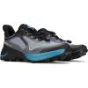 imageHUMTTO Mens Trail Running Shoes Quick Laces Cross Training Shoes Comfortable Breathable Anti Slip Walking Outdoors Athletic SneakersGreyBlack