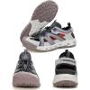 imageHUMTTO Womens Amphibious Closed Toe Hiking Sandals QuickDry Water Shoes NonSlip Athletic Adjustable Outdoor Fisherman Summer Beach Walking Travel SandalsPinkBeige Grey