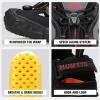 imageHUMTTO Womens Amphibious Closed Toe Hiking Sandals QuickDry Water Shoes NonSlip Athletic Adjustable Outdoor Fisherman Summer Beach Walking Travel SandalsMaroonBlack