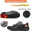 imageHUMTTO Mens Athletic Outdoor Sandals  Walking Shoes for Men Closed Toe NonSlip River Quick Drying Aqua Shoe Versatile Wading Tracing ShoesBlack
