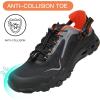 imageHUMTTO Mens Athletic Outdoor Sandals  Walking Shoes for Men Closed Toe NonSlip River Quick Drying Aqua Shoe Versatile Wading Tracing ShoesBlack