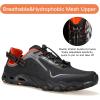 imageHUMTTO Mens Athletic Outdoor Sandals  Walking Shoes for Men Closed Toe NonSlip River Quick Drying Aqua Shoe Versatile Wading Tracing ShoesBlack