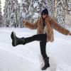 imageHUMTTO Womens Winter Warm Waterproof Snow Boots Lightweight NonSlip Faux Fur Lined Ankle BootiesBlack