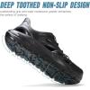 imageHUMTTO Mens ThickSoled Clogs  with Arch Support Sport Garden Clogs Water Shoes Summer QuickDrying Water Athletic Sandals Lightweight ampamp ComfortBlack