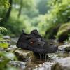 imageHUMTTO Womens Amphibious Closed Toe Hiking Sandals QuickDry Water Shoes NonSlip Athletic Adjustable Outdoor Fisherman Summer Beach Walking Travel Sandals 758 Black