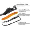 image:imageHUMTTO Water Shoes Men Quick Dry Outdoor Sports Barefoot Shoes NonSlip Aqua Hiking Sandals for Summer Swimming Surfing Kayaking Diving  Pool Beach Lake amp River All Black 75All Black