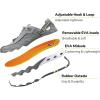 image:imageHUMTTO Water Shoes Men Quick Dry Outdoor Sports Barefoot Shoes NonSlip Aqua Hiking Sandals for Summer Swimming Surfing Kayaking Diving  Pool Beach Lake amp River Black 75Grey