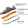 image:imageHUMTTO Water Shoes Men Quick Dry Outdoor Sports Barefoot Shoes NonSlip Aqua Hiking Sandals for Summer Swimming Surfing Kayaking Diving  Pool Beach Lake amp River Black 75Green