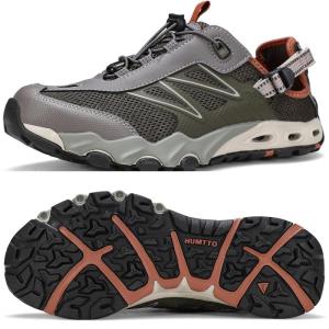 image:imageHUMTTO Water Shoes Men Quick Dry Outdoor Sports Barefoot Shoes NonSlip Aqua Hiking Sandals for Summer Swimming Surfing Kayaking Diving  Pool Beach Lake amp River Black 75Green