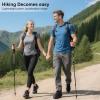 image:imageHUMTTO Mens AllTerrain Waterproof Hiking Shoes Lightweight Breathable Anti Slip Outdoor Trekking Trails ShoesBlackb