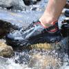 image:imageHUMTTO Mens Amphibious Water Shoes  Hiking Sandals for Men Outdoor Water Sandal Closed Toe NonSlip River Shoes Summer Quick Drying Aqua ShoeBlackOrange