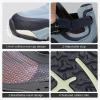 image:imageHUMTTO Mens Amphibious Water Shoes  Hiking Sandals for Men Outdoor Water Sandal Closed Toe NonSlip River Shoes Summer Quick Drying Aqua ShoeLight BlueDark Blue