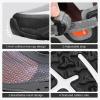 image:imageHUMTTO Mens Amphibious Water Shoes  Hiking Sandals for Men Outdoor Water Sandal Closed Toe NonSlip River Shoes Summer Quick Drying Aqua ShoeSilver GrayBlack