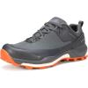 image:imageHUMTTO Mens AllTerrain Waterproof Hiking Shoes Lightweight Breathable Anti Slip Outdoor Trekking Trails ShoesGreyb
