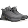 image:imageHUMTTO Mens Waterproof Hiking Boots Lightweight Mid Ankle Trekking Shoes Anti Slip Outdoor Trail Boots for Backpacking CampingDark Grey