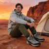 image:imageHUMTTO Mens Waterproof Hiking Boots Lightweight Mid Ankle Trekking Shoes Anti Slip Outdoor Trail Boots for Backpacking CampingLight Green