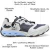 image:imageHUMTTO Mens Water amp Land Shoes  Summer Quick Drying Water Shoes Hiking Sandals Outdoor NonSlip Closed Toe Water Sandals River Aqua ShoeBeigeDark Grey