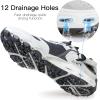image:imageHUMTTO Mens Water amp Land Shoes  Summer Quick Drying Water Shoes Hiking Sandals Outdoor NonSlip Closed Toe Water Sandals River Aqua ShoeBeigeDark Grey