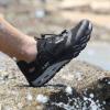 image:imageHUMTTO Mens Water amp Land Shoes  Summer Quick Drying Water Shoes Hiking Sandals Outdoor NonSlip Closed Toe Water Sandals River Aqua ShoeBlackGrey