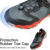 image:imageHUMTTO Mens Water amp Land Shoes  Summer Quick Drying Water Shoes Hiking Sandals Outdoor NonSlip Closed Toe Water Sandals River Aqua ShoeOlive GreenBlack
