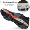image:imageHUMTTO Mens Water amp Land Shoes  Summer Quick Drying Water Shoes Hiking Sandals Outdoor NonSlip Closed Toe Water Sandals River Aqua ShoeOlive GreenBlack