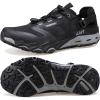 image:imageHUMTTO Mens Water amp Land Shoes  Summer Quick Drying Water Shoes Hiking Sandals Outdoor NonSlip Closed Toe Water Sandals River Aqua ShoeBlackGrey
