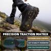 image:imageHUMTTO Mens Waterproof Lightweight Hiking Shoes Non Slip Trekking Trail Sneakers for Walking Comfort Outdoor Camping All TerrainBlack